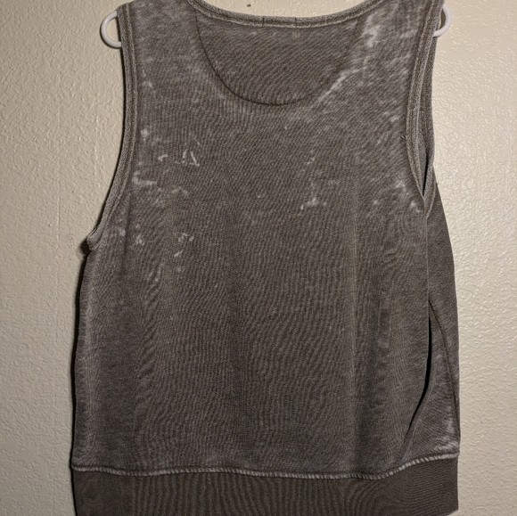 ATM Anthony Thomas Melillo Gray Boxy Sleeveless Tank Top Size Large - Picture 6 of 6